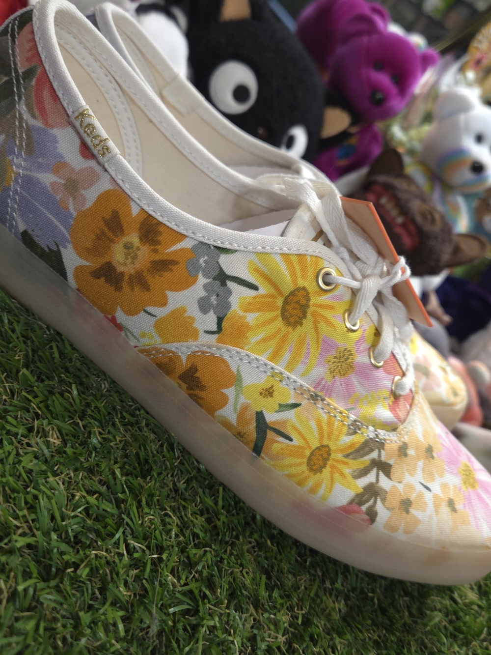 Rifle Paper Co. Keds Women's Floral Canvas Sneakers 8 - Picture 5 of 9